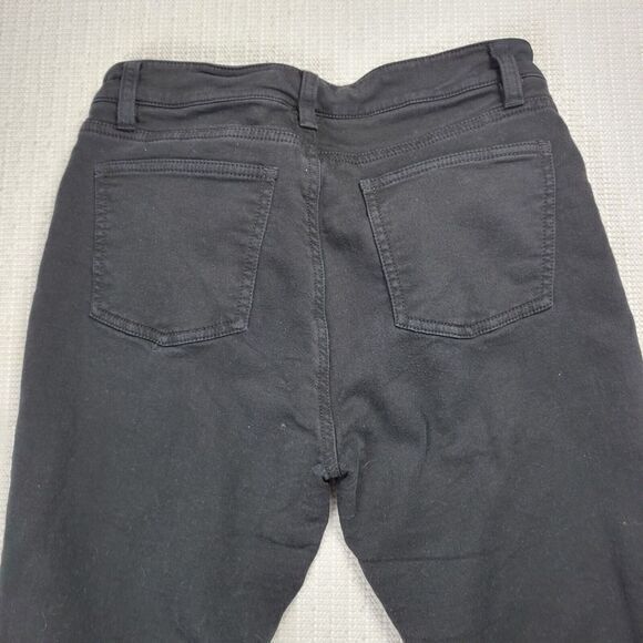 Eileen Fisher Skinny Jeans Black Mid Rise Size‎ XXS Organic Cotton READ - Picture 3 of 9